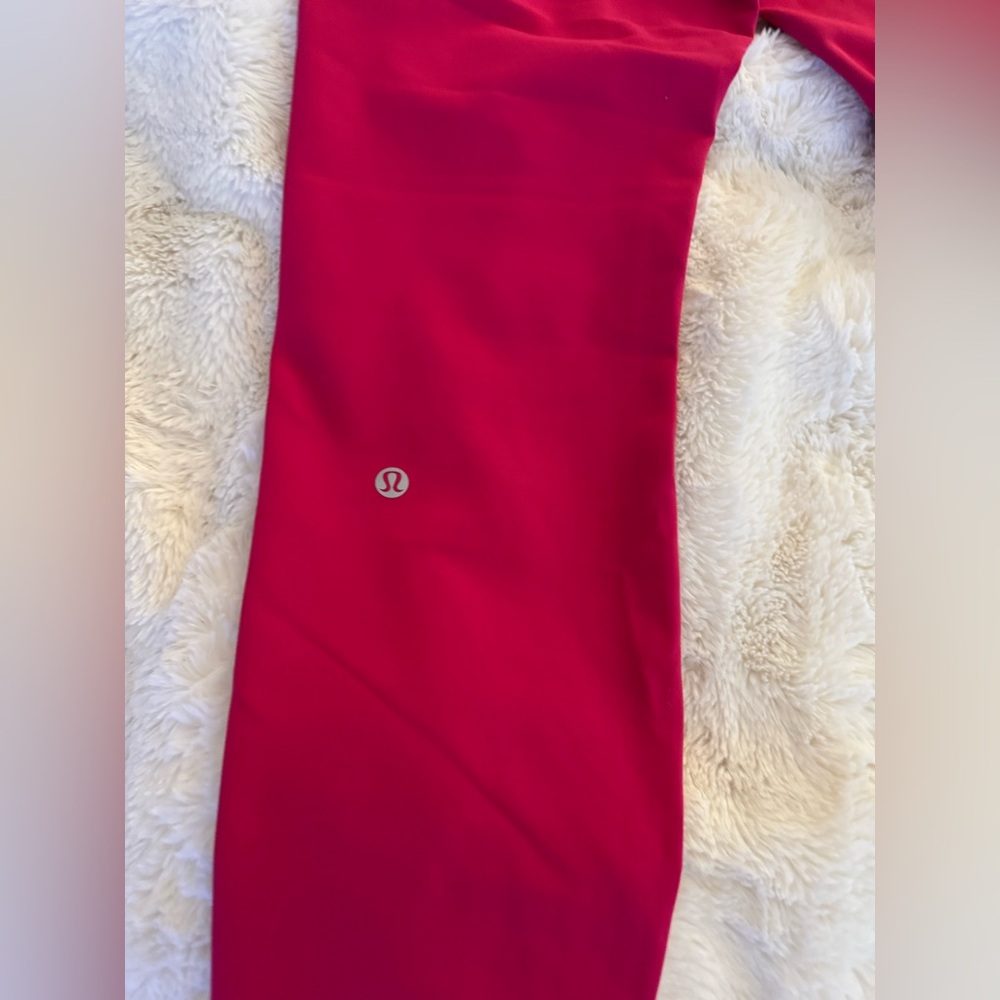 NWT lululemon Wunder Train HR Tight 28”, Passionate, 14 - Picture 15 of 16